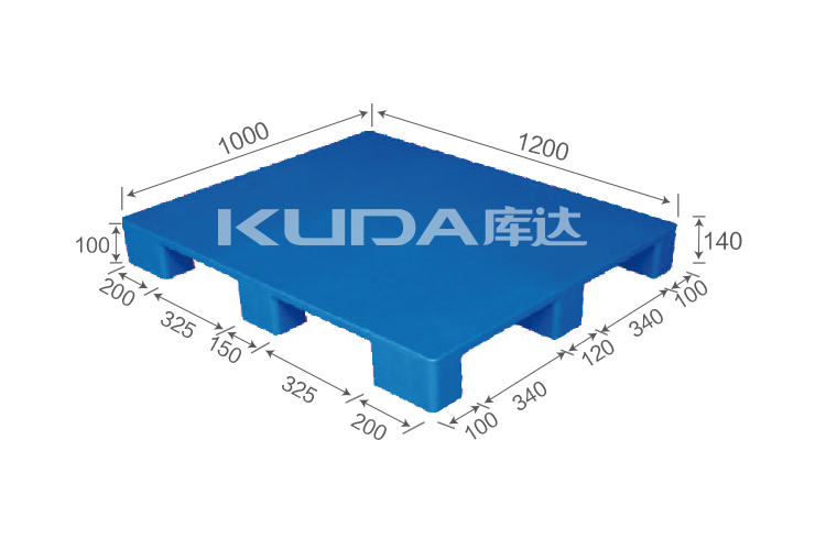 1210A平板九脚塑料托盘