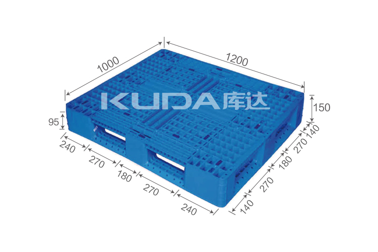 1210A网格田字塑料托盘