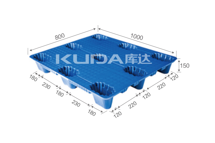 1008A吹塑九脚塑料托盘