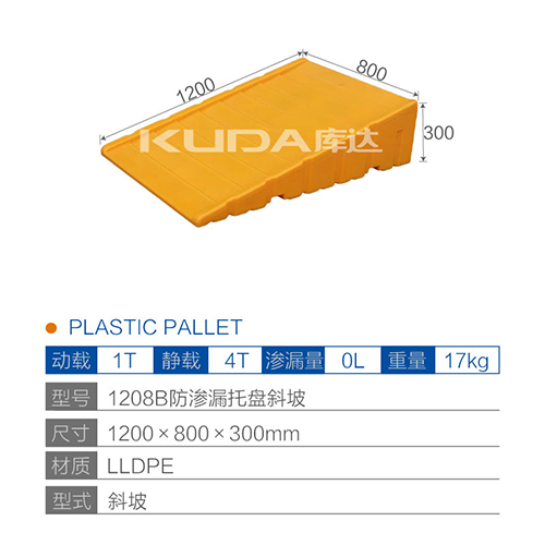 1208B防渗漏托盘斜坡