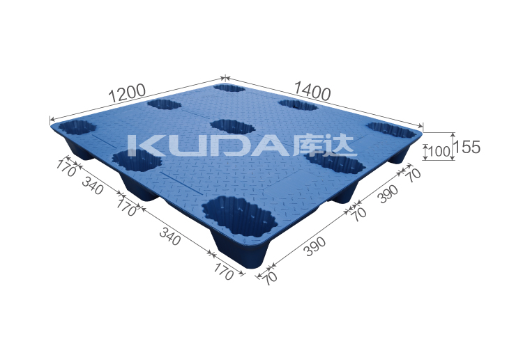 1412A吹塑九脚塑料托盘