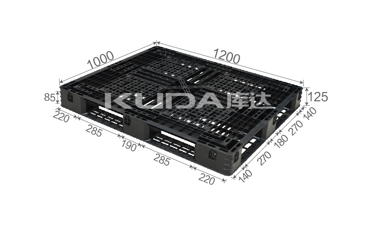 1210F2网格田字塑料托盘