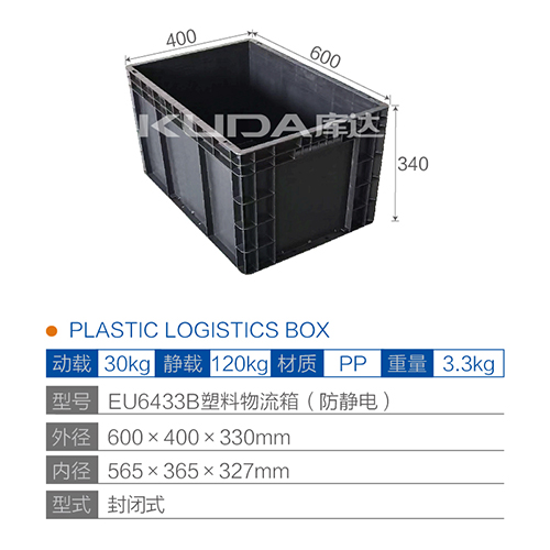 EU6433B塑料物流箱