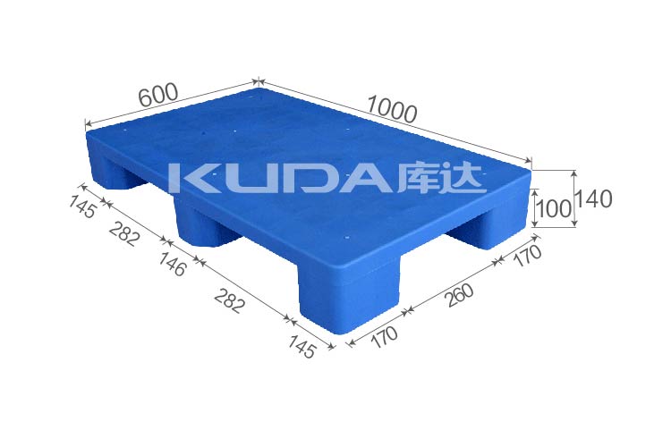 1006A平板六脚塑料托盘