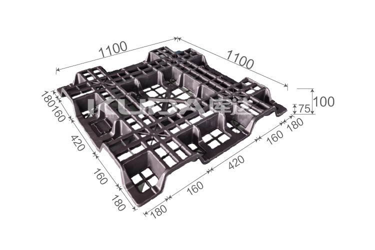 1111C网格轻型塑料托盘