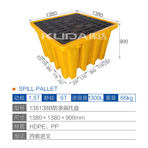 138138B防渗漏托盘