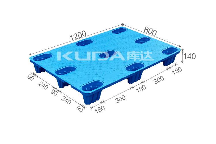 1208B吹塑九脚塑料托盘