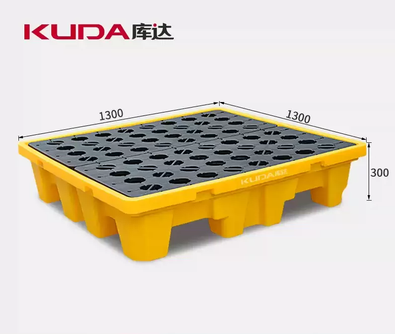 四桶防渗漏托盘的工业应用