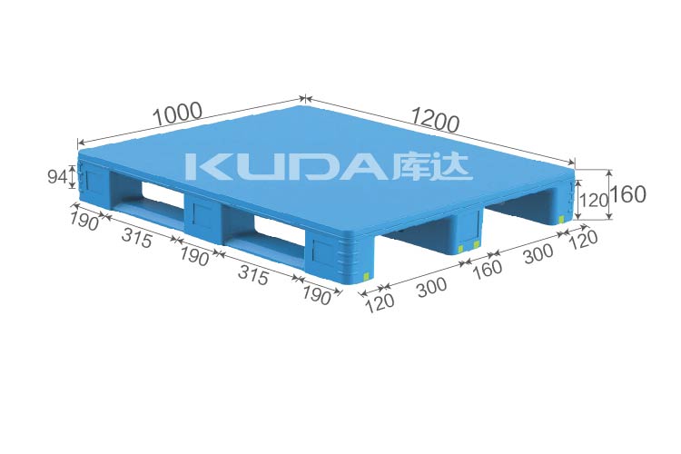 1210G2平板川字塑料托盘